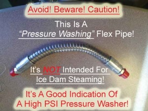 Pressure Washing Flex Pipe