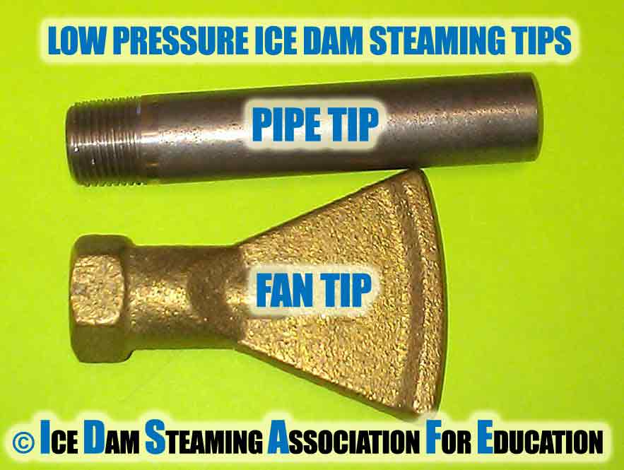 Ice Dam Steaming Tips